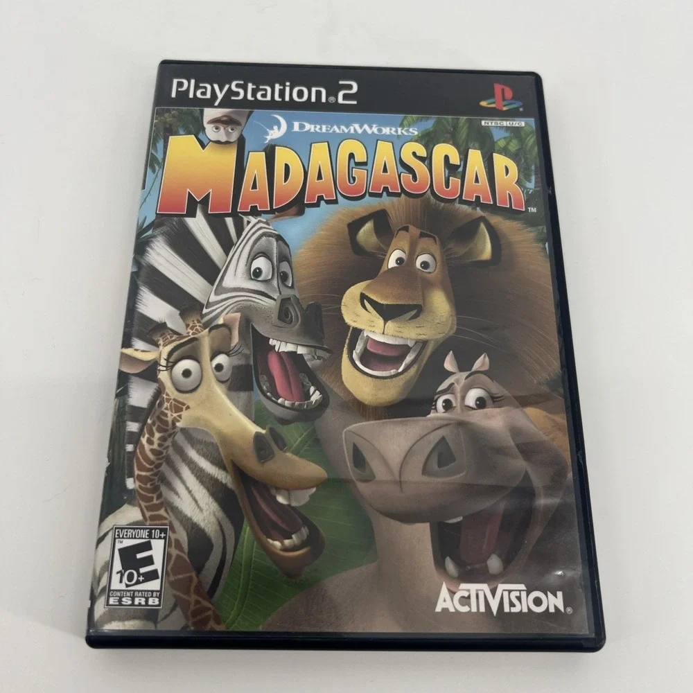 Madagascar (Sony PlayStation 2, 2005) PS2 No Manual